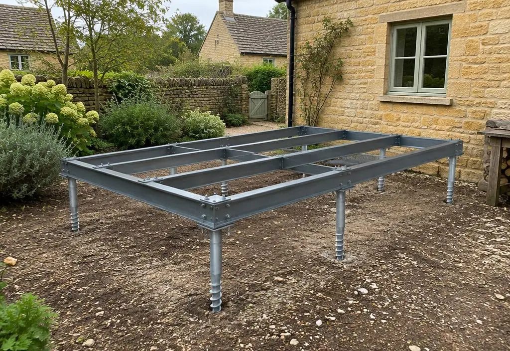 Ground screw project in Oxfordshire
